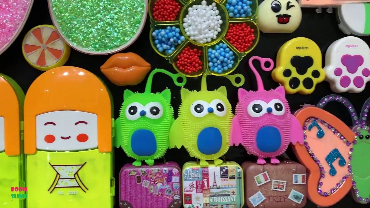 Festival of Colors !! Mixing Random Things Into Homemade Slime !! Satisfying Slime Smoothie #755