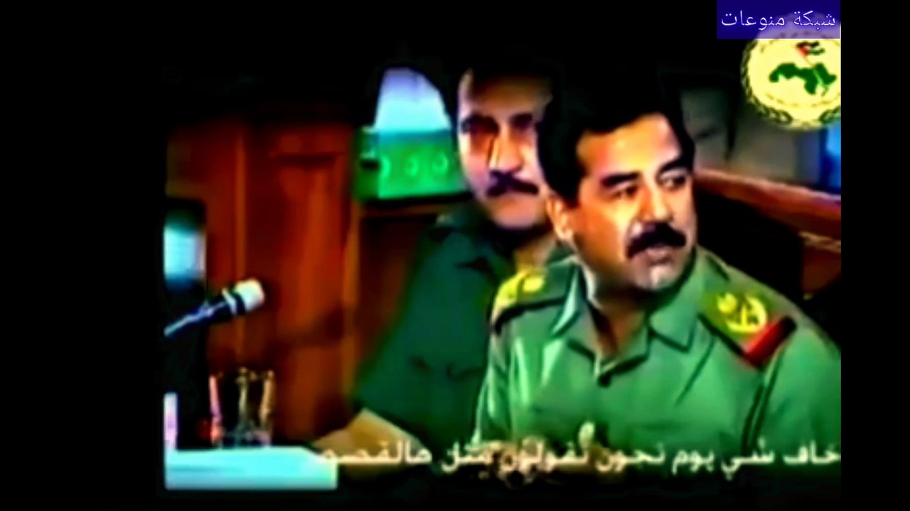 صدام حسين اشجع واقوي رئيس عربي