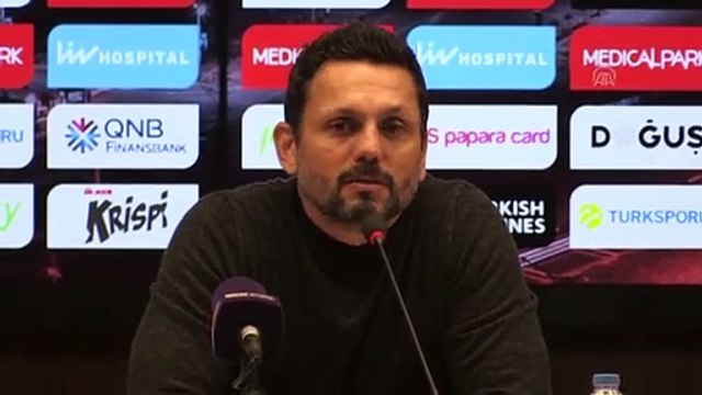Trabzonspor - Alanyaspor maçının ardından - Erol Bulut - TRABZON
