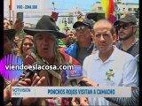 Ponchos rojos piden cárcel para Evo Morales