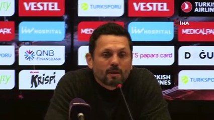 Erol Bulut: 'Kalemizde pozisyon görmeden mağlup olmanın üzüntüsünü yaşıyoruz'