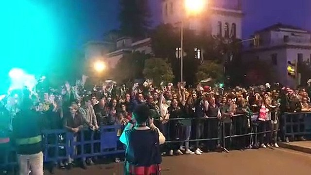 Ambiente previo a El Gran Derbi Betis-Sevilla en el Benito Villamarín