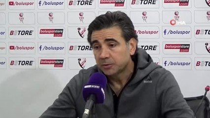 Boluspor - Bursaspor maçının ardından