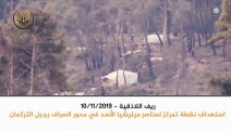 مقتل وجرح عدد من عناصر ميليشيا الأسد إثر استهداف نقطة تمركز في محور الصراف بجبل التركمان