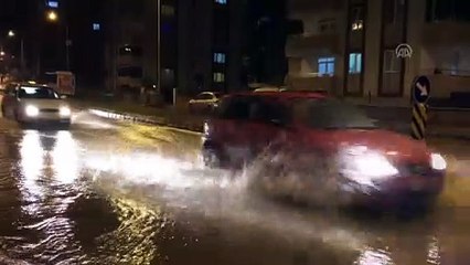 Sağanak hayatı olumsuz etkiledi - EDİRNE