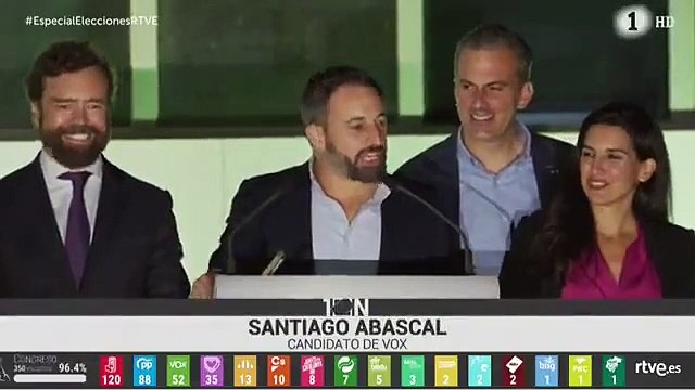 Santiago Abascal: A nuestros electores quiero hacerles una promesa no les defraudaremos