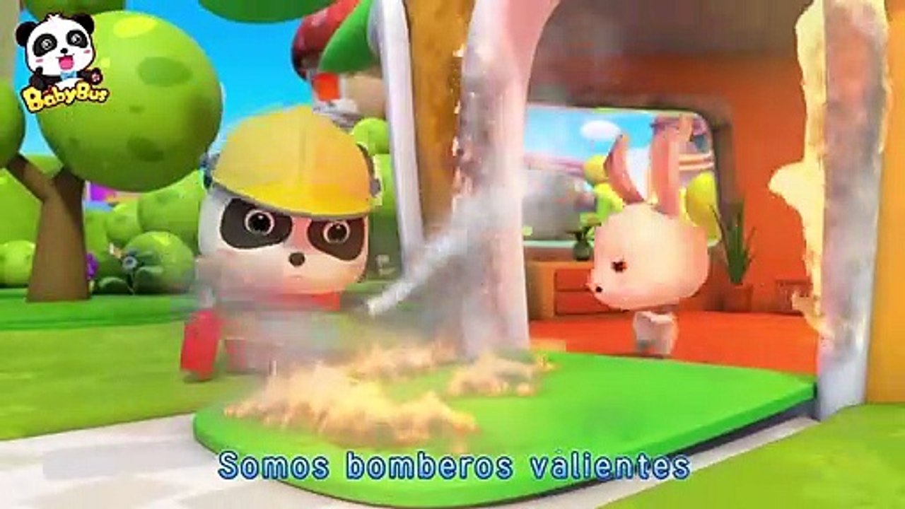 Los Bomberos Valientes | Canción Infantil | Oficios y Profesiones Para Niños | BabyBus