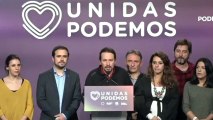 Iglesias valora los resultados electorales