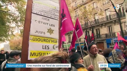 Marche contre l'islamophobie : manifestation à Paris sur fond de controverse