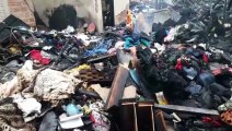 Destruição: mulher que teve casa consumida pelo fogo pede ajuda para recomeçar
