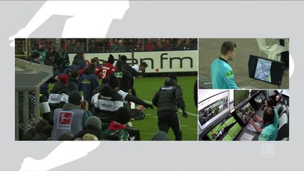 Frankfurt captain floors Freiburg coach to spark wild brawl