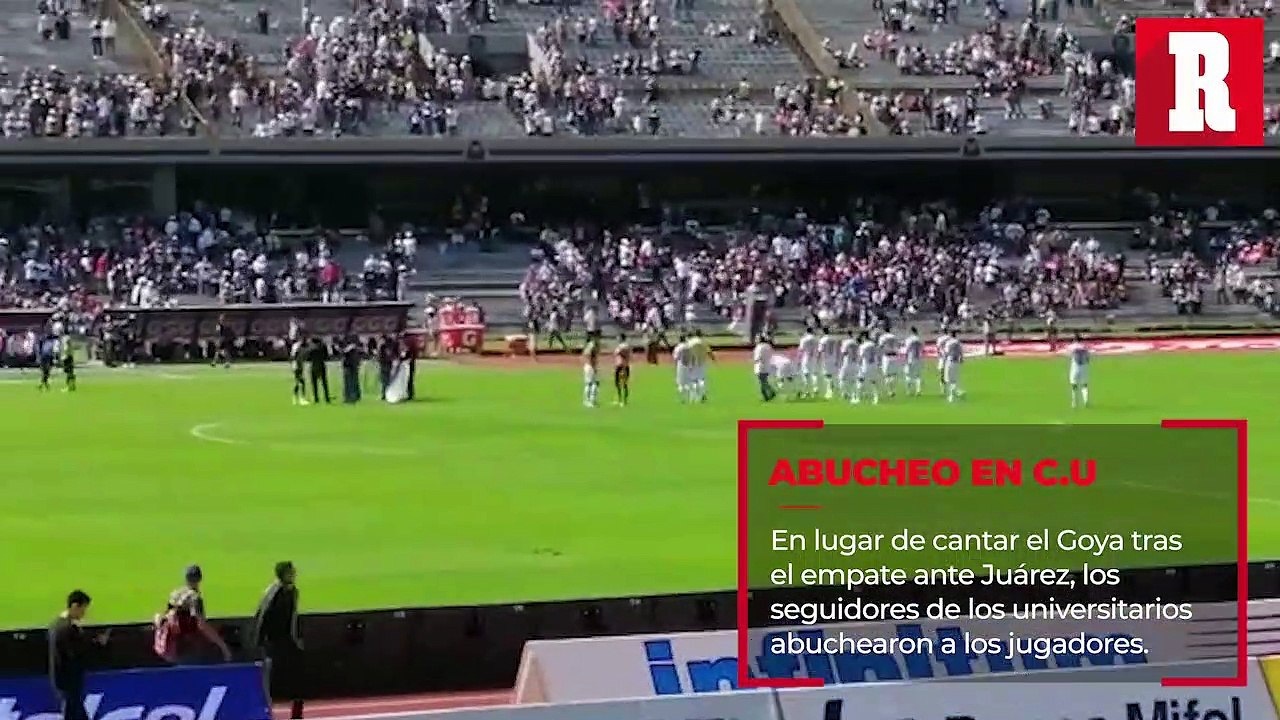 Abuchean a Pumas