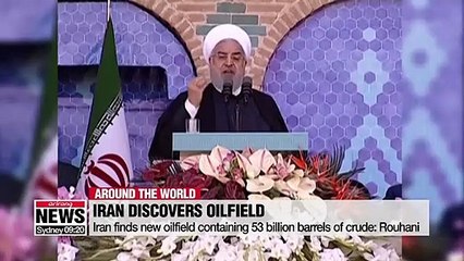 Iran finds new oilfield with 53 billion barrels of crude: Rouhani