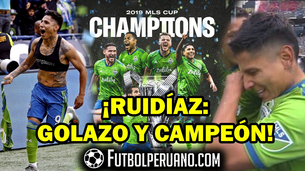 RAÚL RUIDÍAZ: GOL Y CAMPEÓN EN ESTADOS UNIDOS (MLS) | PAOLO GUERRERO GANÓ EN BRASIL