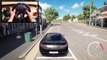 Forza Horizon 3 Driving Mercedes AMG GTR (Steering Wheel + Paddle Shifters) Gameplay