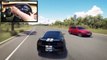 Forza Horizon 3 Driving Like A BOSS (Steering Wheel + Shifter) Shelby Mustang GT350R No HUD Gameplay