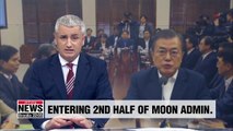 President Moon likely to lay out his policy direction for remaining half of his term