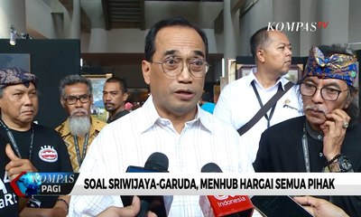 Soal Sriwijaya-Garuda, Menhub Hargai Semua Pihak