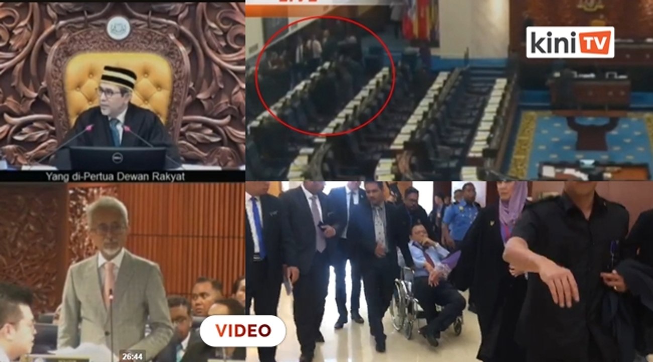 Lagi ahli parlimen rebah, sessi Dewan rakyat ditangguhkan