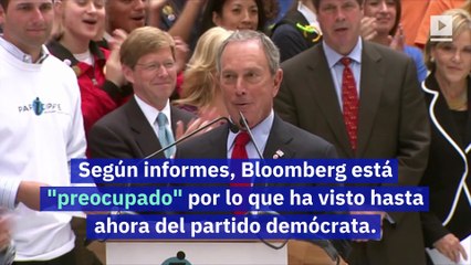 Mike Bloomberg preparado para ingresar a la primaria presidencial demócrata