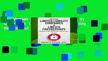 Full Version  How to Use Limited Liability Companies   Limited Partnerships: Getting the Most Out