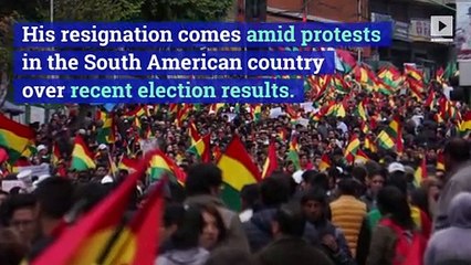 Evo Morales Steps Down as President of Bolivia