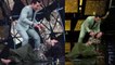Neha Kakkar FALLS on Indian Idol 9 stage while dancing with Aditya Narayan; Check out | FilmiBeat