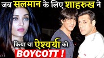 When Shahrukh Khan Boycotted Aishwariya Rai All Because of Salman Khan