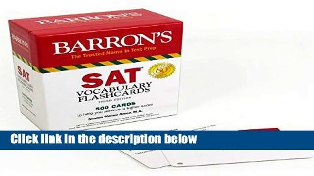 SAT Vocabulary Flashcards (Barron s Test Prep) Complete