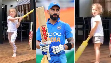 #IamViratKohli : David Warner's Daughter Wants To Be Like Virat Kohli || Oneindia Telugu