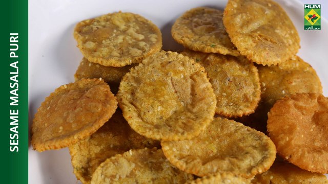 Sesame Masala Puri | Food Diaries | Masala TV | Zarnak Sidhwa