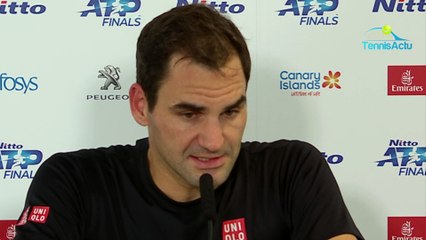 Masters de Londres 2019 - Roger Federer beaten by Dominic Thiem : "I'm not allowed to make mistakes"