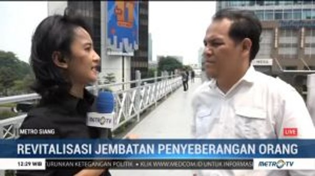 Pro dan Kontra Revitalisasi Jembatan Penyeberangan Orang