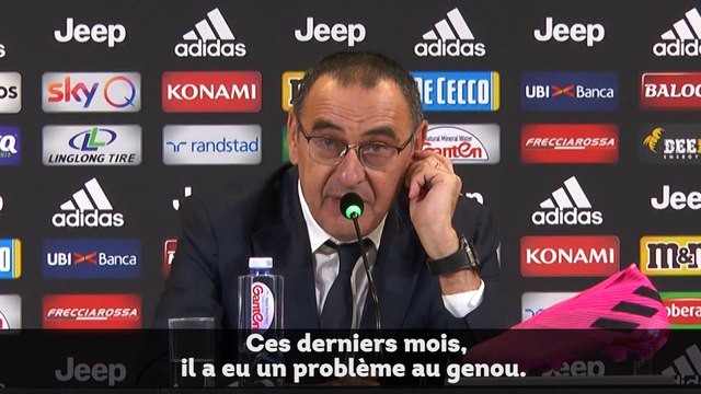 Sarri : J’ai remplacé Cristiano parce qu’il n’était pas bien
