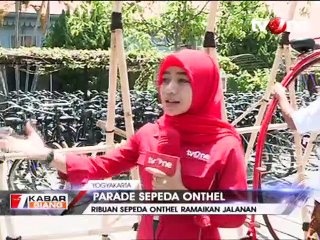 Parade Sepeda Onthel di Yogyakarta