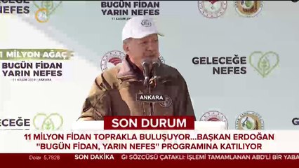 "Bugün fidan, Yarın Nefes" programı