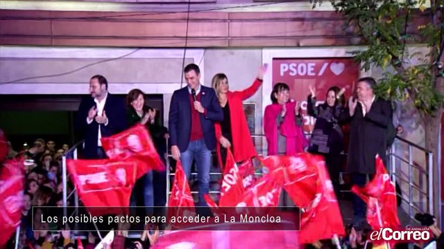 Posibles pactos tras las elecciones 10N