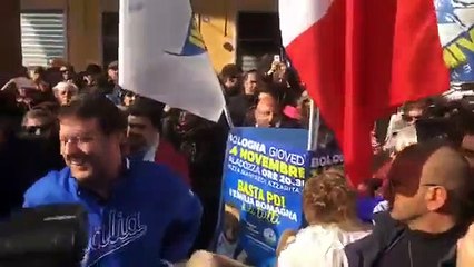 Salvini e Borgonzoni a Carpi (Modena) per la Fiera del Cioccolato (10.11.19)