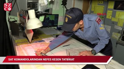 SAT komandolarından nefes kesen tatbikat