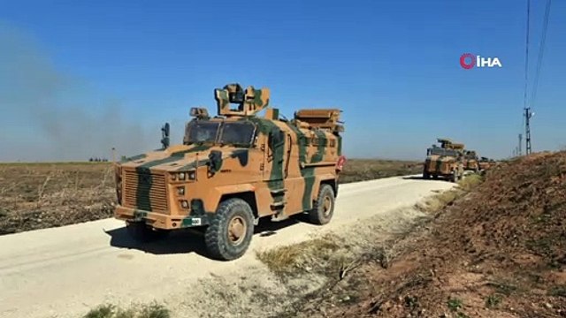 MSB: 'Rusya Federasyonu ile 22 Ekim 2019 tarihinde Soçi’de varılan mutabakat çerçevesinde; Türk ve Rus askeri unsurlarının ve İHA’ların iştirakiyle dördüncü ortak kara devriyesi, Fırat’ın doğusundaki Derbesiye bölgesinde başladı.'