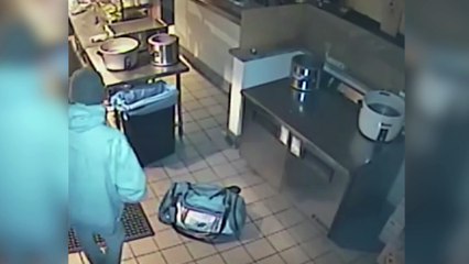 El golpe de sus vidas: cómico robo deja a ladrón K.O.