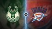 Milwaukee Bucks 121-119 Oklahoma City Thunder