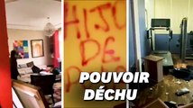 Les images du saccage de la maison du président bolivien démissionnaire
