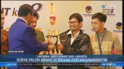 Ada Empat Pemenang Surya Paloh Award di Bidang Pertanian dan Maritim