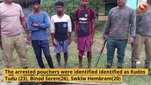 3 poachers including two Encroachers apprehended