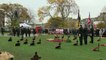 Nation falls silent to honour those who died in war
