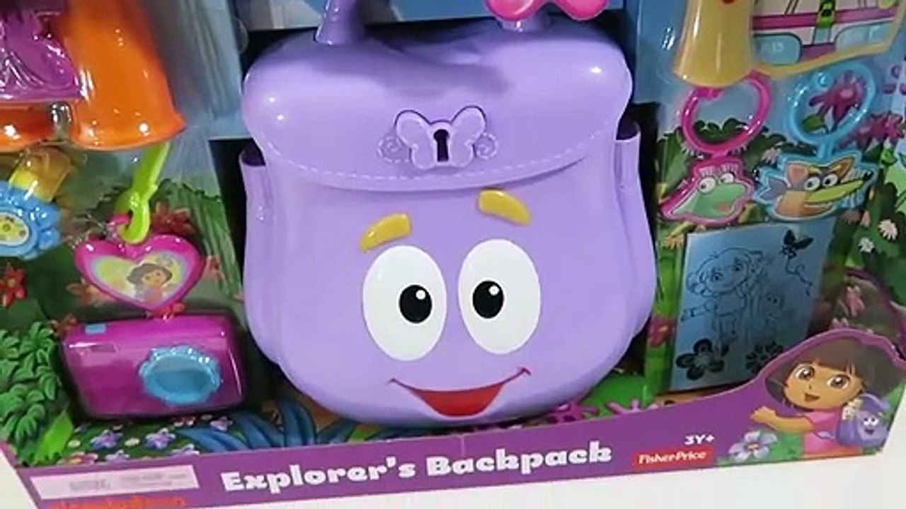 Dora the Explorer's Backpack Adventure Time Playset video Dailymotion