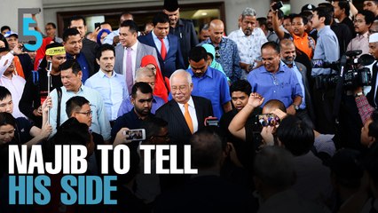 EVENING 5: Najib to tell “the real story” next month