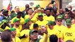 Springboks visit South Africa's Parliament with Webb Ellis Cup