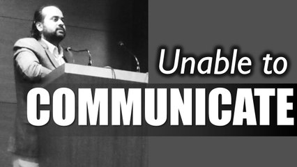 Acharya Prashant, with students: Why is one unable to communicate?